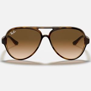 RayBan "Cats 500 classic" brown aviators